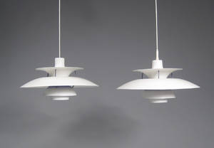 Poul Henningsen. Par PH5 pendler 2