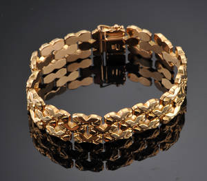 Guldarmlænke 18 kt. - 29,9 gram