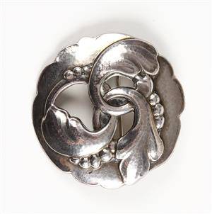 Georg Jensen broche, Sterling sølv