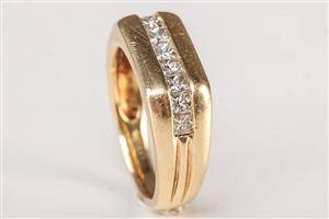 Diamantring ca. 1,00 ct