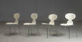 Arne Jacobsen. Fire stole model 3101 Myren