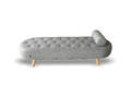 COUZ 174 klassisk daybed med robust træramme og ben i massivtræ.