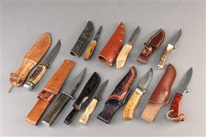 Samling jagtknive 8