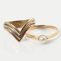 RINGAR 2st, guld 18k, 2.2g