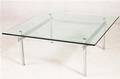 Sofatisch  Couchtisch in Glas und Metall