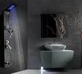 Brusepanel med massage, LED lys