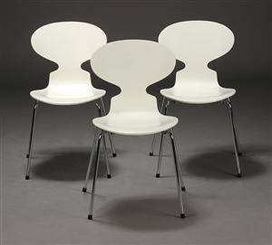 Arne Jacobsen, Myren. Spisestole, model 3100 3