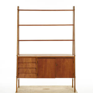 Bokhylla i teak 195060-tal 