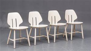 Ejvind A. Johansson. Sæt på fire stole, model J-67 4