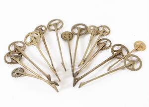 Brödsporrar 14st, 181900-tal