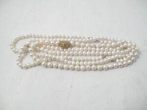 Pärlcollier, 4 st