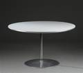 Piet HeinBruno MathssonArne Jacobsen. Cirkulært spisebord