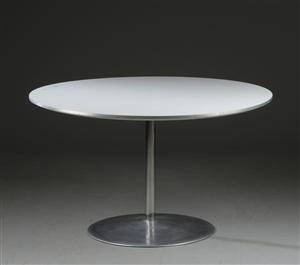 Piet HeinBruno MathssonArne Jacobsen. Cirkulært spisebord