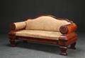 Senempire sofa af mahogni, ca. 1840