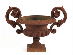 Trädgårdsurna i gjutjärn, 1800-tal