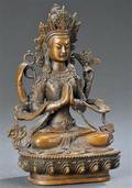 Buddha Chenrezig, 1900-tallet