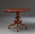 One pillar table af mahogni, 1900-tallet 