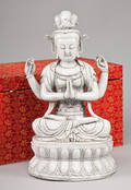 Kinesisk blanc de Chine figur