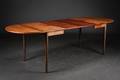 Dansk Møbelproducent. Spisebord med klapper, palisander