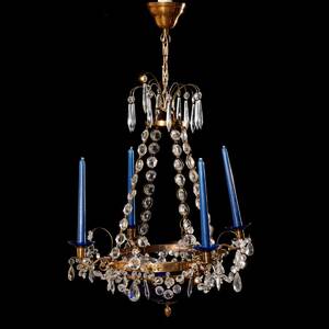 Ljuskrona, med glaskupa