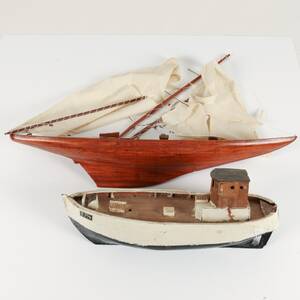 BÅTMODELLER, 2 st
