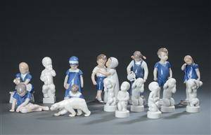 Kgl. Porcelæn samt Bing Grøndahl. Samling figurer