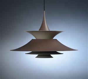 Erik Balslev. Radius pendel, Ø 60 cm.