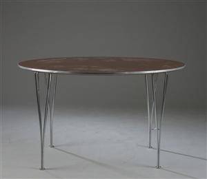 Piet Hein  Bruno Mathsson. Cirkulært spisebord 