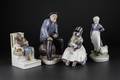 Samling figurer, porcelæn. Kgl.P. og BG. 4