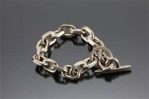 Armlænke af sterlingsølv