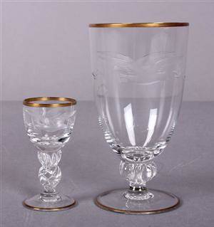 Lyngby Glasværk. Glasbesætning, Mågeglas 23