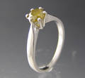 Solitaire ring ca. 0.70 ct.