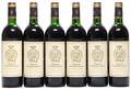 12 bts. Château Gruaud Larose, Saint - Julien. 2. Cru Classé 1986 AB ts.