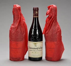 3 fl. Henri Bonneau Chateauneuf du Pape 2000. Denne auktion er annulleret2003693