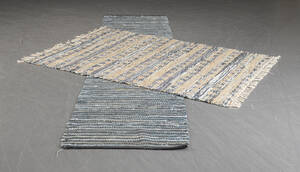 To tæpper 120 x 200 cm og 75 x 315cm 2