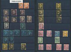 Preussen. Samling på 8 plancher.