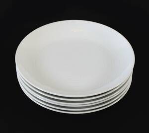 Mattallrikar 6st, Blå Eld, Hertha Bengtsson för Rörstrand