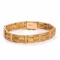 Björn Weckström for Lapponia Leddelt armbånd af 14 kt. guld. Vægt ca. 28,5 gr. L. ca. 18 cm. 1989.