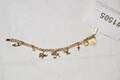 Armband med berlocker, 18K guld, L 19 cm