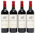 4 bts. Château Montrose, Saint - Estephe. 2. Cru Classé 1996 A hfin.