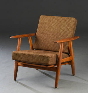 Hans J. Wegner. Lænestol Cigaren, model GE 240