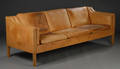 Børge Mogensen 1914-1972. Tre-pers. sofa, model 2213.