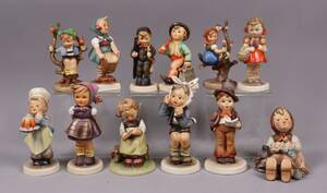 Goebel, Hummel figuriner, 12st