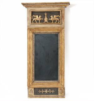 Spegel, sengustaviansk, 1800-talets början