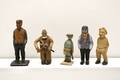 Träfigurer, 5 st