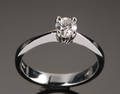 Brillantring - ca. 0.35 ct.