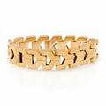 Armbånd af 14 kt. guld. Vægt ca. 40 gr. L. ca. 19 cm.