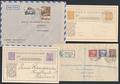 1907-1953. Lot med 8 bedre breve