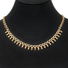 Halskæde af 18 kt. guld. Vægt ca. 20 gr. L. ca. 43 cm.