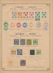 Lübeck og Bremen. Gammel samling.